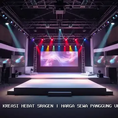 Sewa Panggung Ukuran 4×6 di Sragen