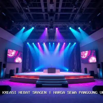 Sewa Panggung Ukuran 4×6 di Sragen