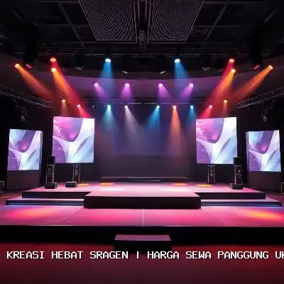 Sewa Panggung Ukuran 4×6 di Sragen