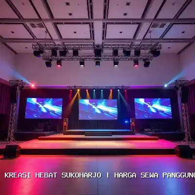 Sewa Panggung Ukuran 4×6 di Sukoharjo