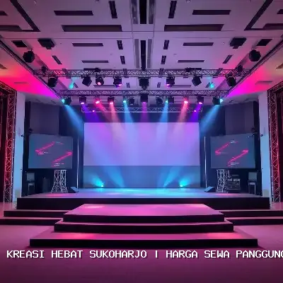 Sewa Panggung Ukuran 4×6 di Sukoharjo