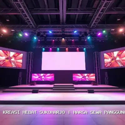 Sewa Panggung Ukuran 4×6 di Sukoharjo