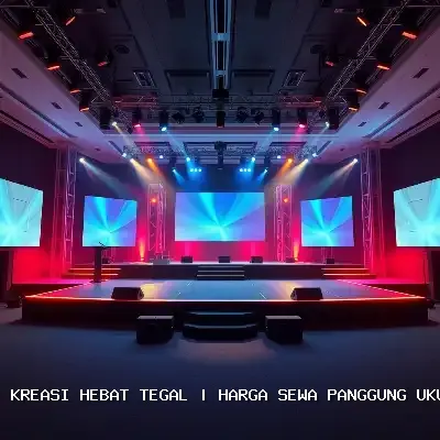 Sewa Panggung Ukuran 4×6 di Tegal