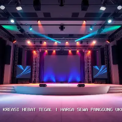 Sewa Panggung Ukuran 4×6 di Tegal