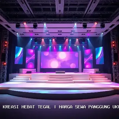 Sewa Panggung Ukuran 4×6 di Tegal