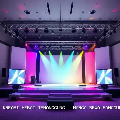 harga sewa panggung ukuran 4x6 Temanggung