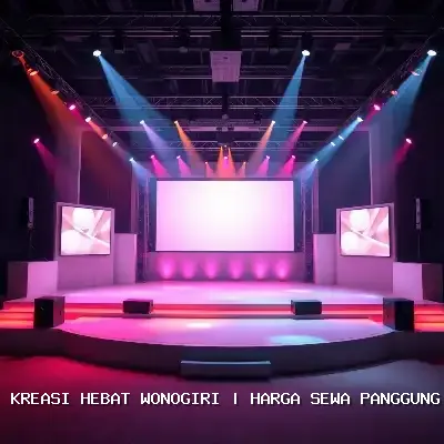 Sewa Panggung Ukuran 4×6 di Wonogiri