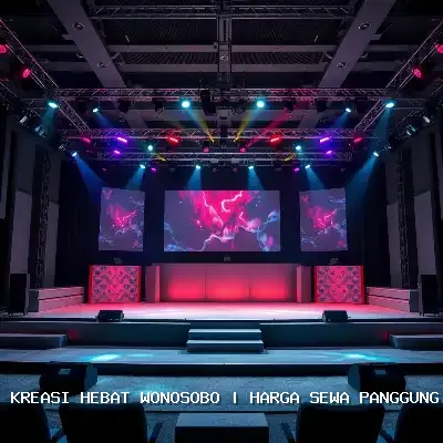 Sewa Panggung Ukuran 4×6 di Wonosobo
