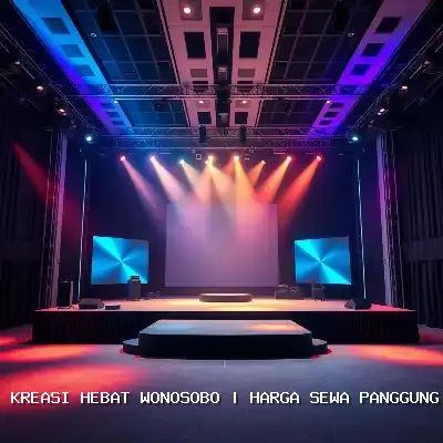Sewa Panggung Ukuran 4×6 di Wonosobo