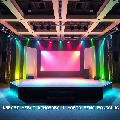 Sewa Panggung Ukuran 4×6 di Wonosobo