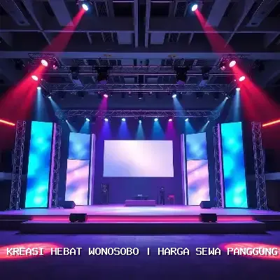 Sewa Panggung Ukuran 4×6 di Wonosobo
