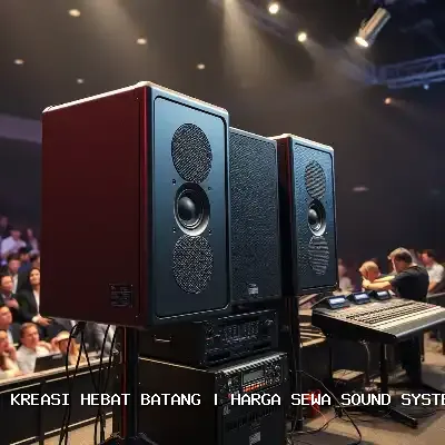 Harga Sewa Sound System Batang yang Terpercaya