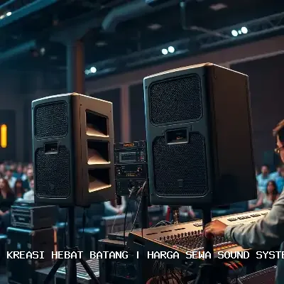 Harga Sewa Sound System Batang yang Terpercaya