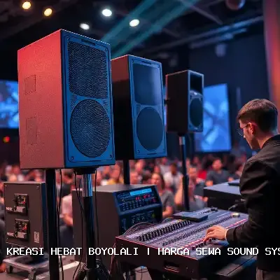 Harga Sewa Sound System Boyolali – Kreasi Hebat