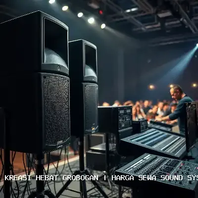 Harga Sewa Sound System Grobogan: Solusi Audio Profesional untuk Segala Acara