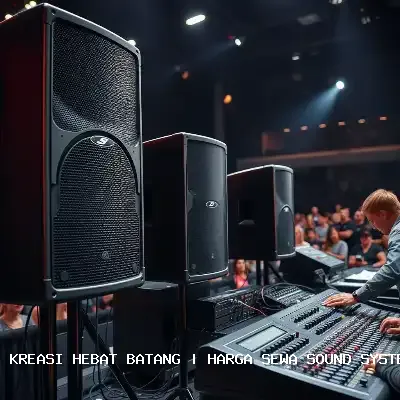 Harga Sewa Sound System Hajatan Batang
