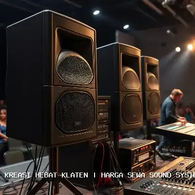 Harga Sewa Sound System Hajatan Klaten