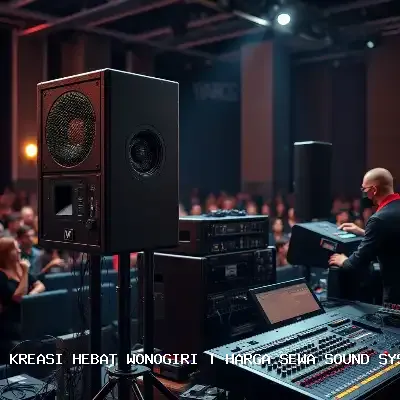 Harga Sewa Sound System Hajatan Wonogiri