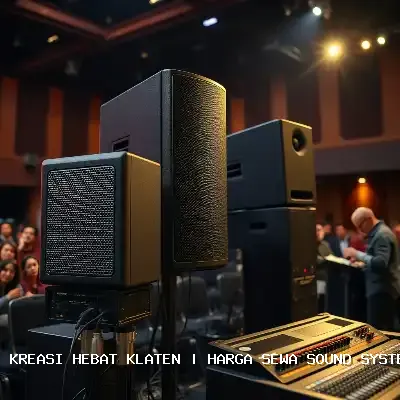 Harga Sewa Sound System Klaten yang Terpercaya dan Berkualitas