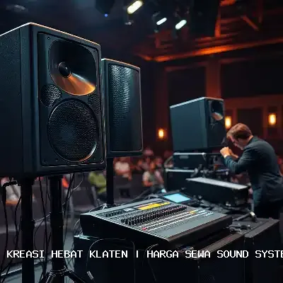 Harga Sewa Sound System Klaten yang Terpercaya dan Berkualitas
