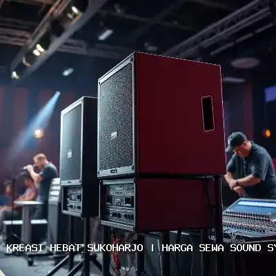 Harga Sewa Sound System Sukoharjo – Kreasi Hebat