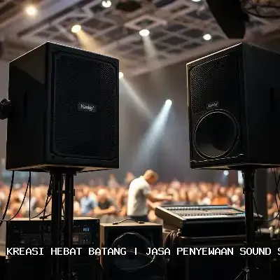 Jasa Penyewaan Sound System Batang