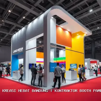 Kontraktor Booth Pameran Bandung Dengan Desain Custom Berkualitas