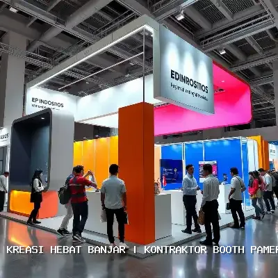 Kontraktor Booth Pameran Banjar – Desain Custom dan Finishing Rapi