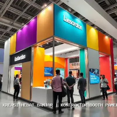 Kontraktor Booth Pameran Banjar – Desain Custom dan Finishing Rapi