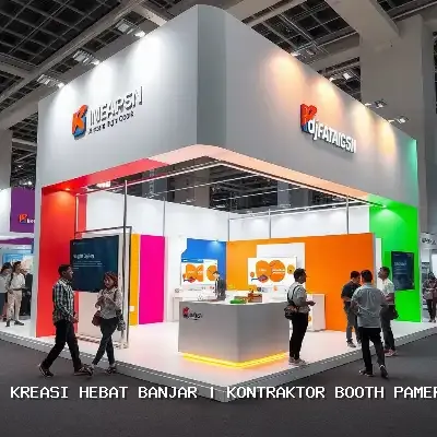 Kontraktor Booth Pameran Banjar – Desain Custom dan Finishing Rapi