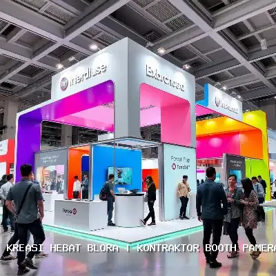 kontraktor booth pameran Blora