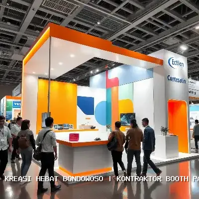 kontraktor booth pameran Bondowoso