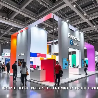 kontraktor booth pameran Brebes