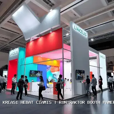 Kontraktor Booth Pameran Ciamis Desain Custom & Finishing Rapi