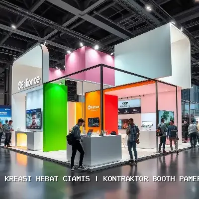 Kontraktor Booth Pameran Ciamis Desain Custom & Finishing Rapi
