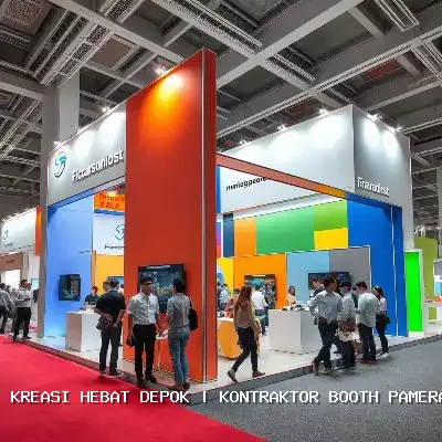 kontraktor booth pameran Depok