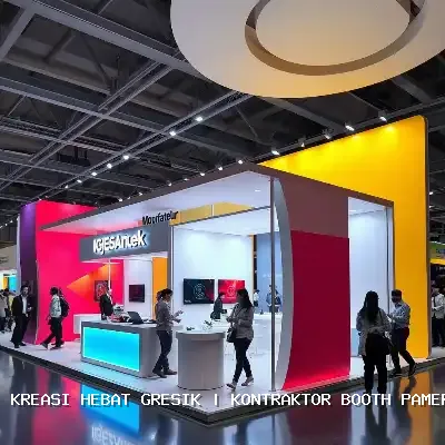 Kontraktor Booth Pameran Gresik: Solusi Desain Custom dan Finishing Rapi