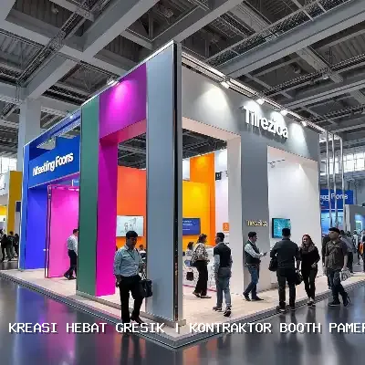 Kontraktor Booth Pameran Gresik: Solusi Desain Custom dan Finishing Rapi