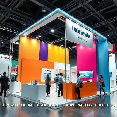 kontraktor booth pameran Grobogan