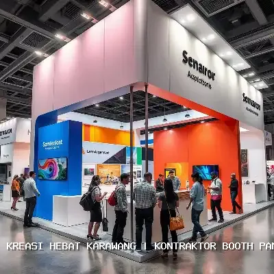 Kontraktor Booth Pameran Karawang: Desain Custom & Finishing Rapi