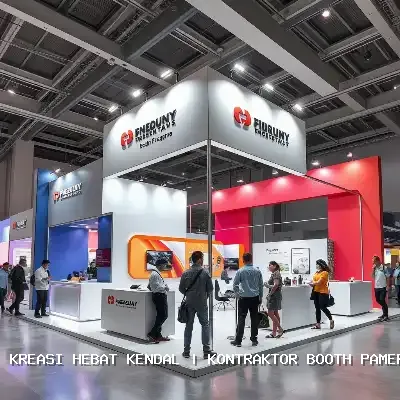 kontraktor booth pameran Kendal