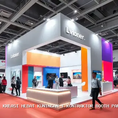 Kontraktor Booth Pameran Kuningan – Desain Custom & Finishing Rapi