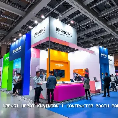 Kontraktor Booth Pameran Kuningan – Desain Custom & Finishing Rapi