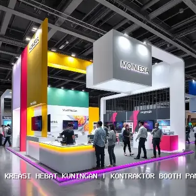 Kontraktor Booth Pameran Kuningan – Desain Custom & Finishing Rapi