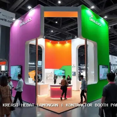 kontraktor booth pameran Lamongan