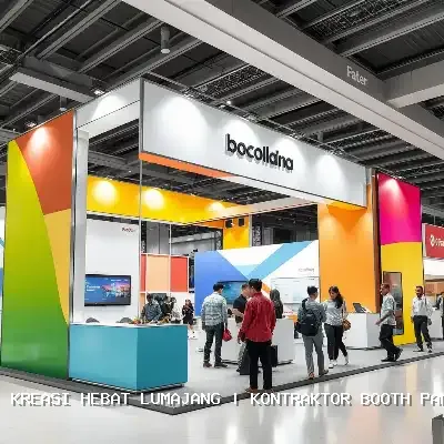 kontraktor booth pameran Lumajang