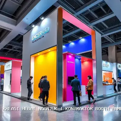 Kontraktor Booth Pameran Nganjuk – Desain Eksklusif dan Berkualitas