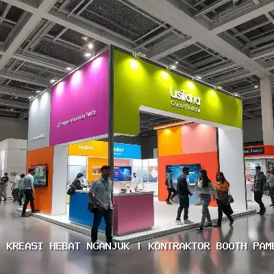 Kontraktor Booth Pameran Nganjuk – Desain Eksklusif dan Berkualitas