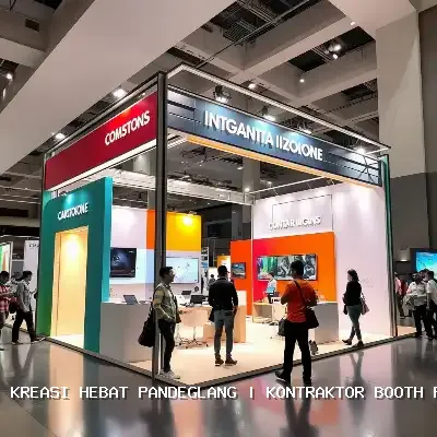kontraktor booth pameran Pandeglang