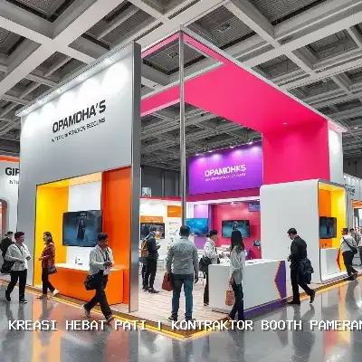 kontraktor booth pameran Pati